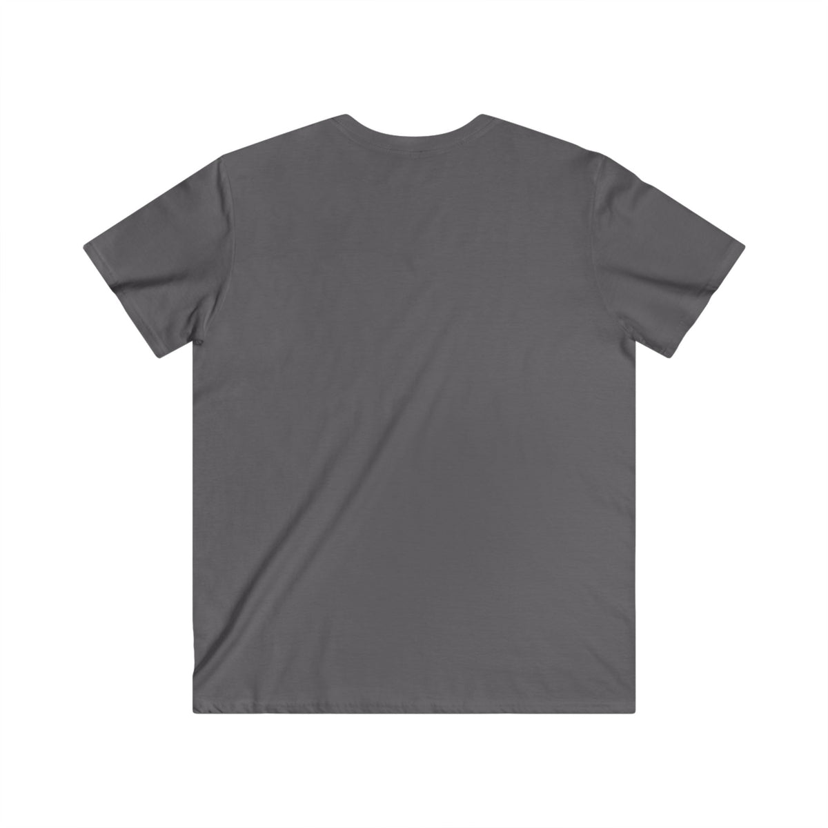 Tethered 2025 Fitted Logo V‑Neck Tee — Stylized Script Graphic T‑Shirt