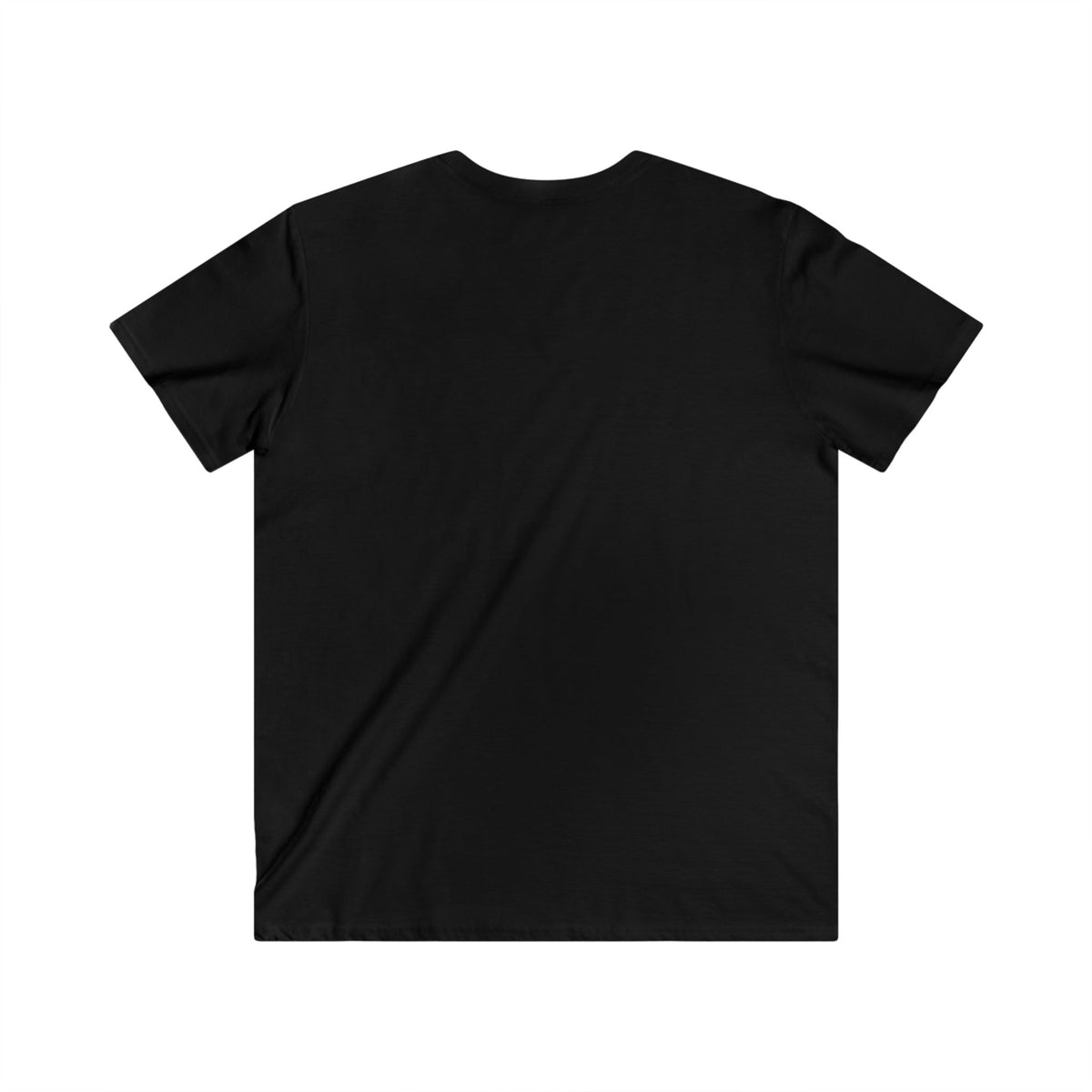 Tethered 2025 Fitted Logo V‑Neck Tee — Stylized Script Graphic T‑Shirt