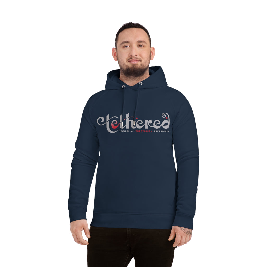 Tethered "White" Logo Unisex Sider Hoodie