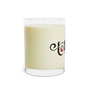 Tethered "Black" Logo Scented Candle - Full Glass, 11oz