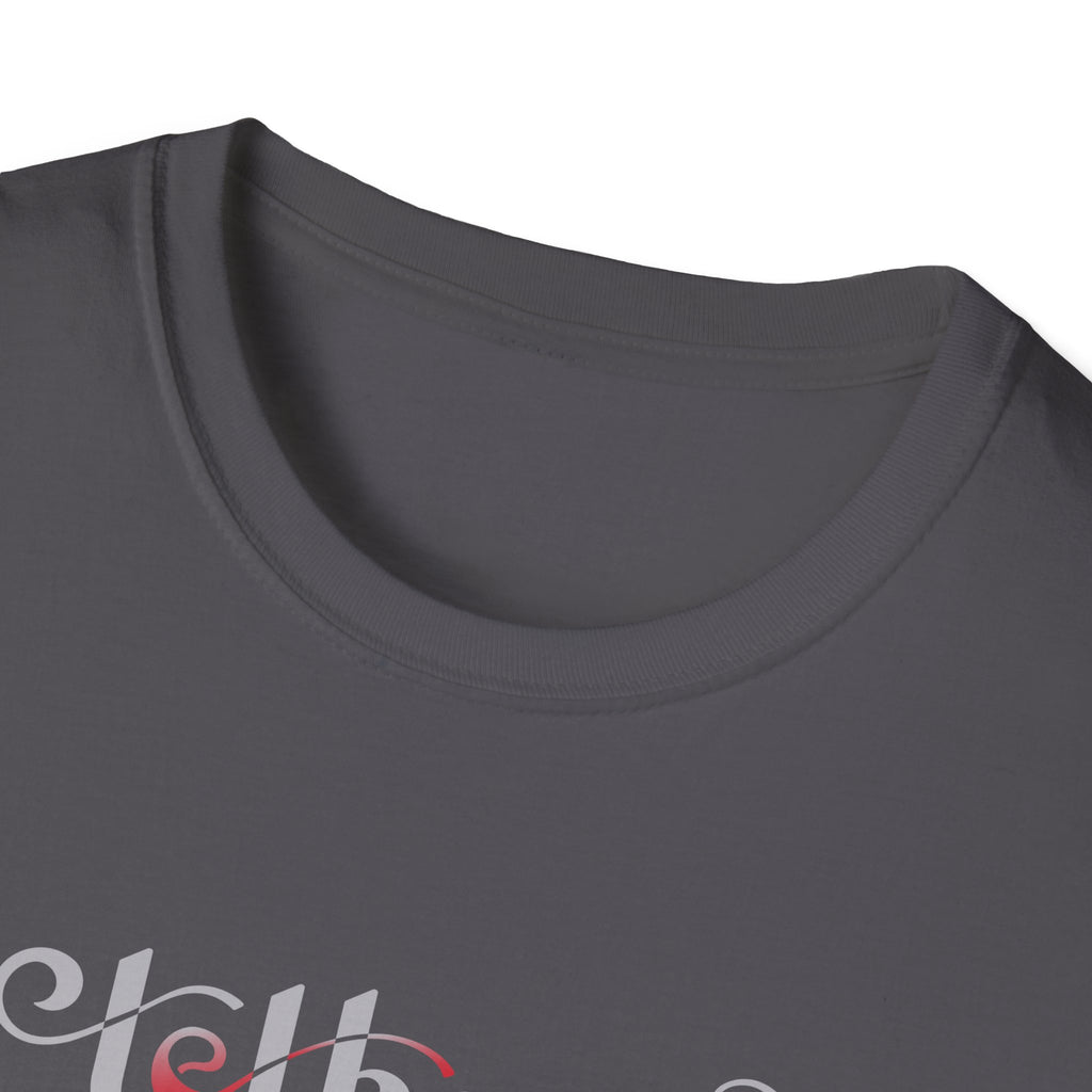 Tethered "White" Logo Unisex Softstyle T-Shirt