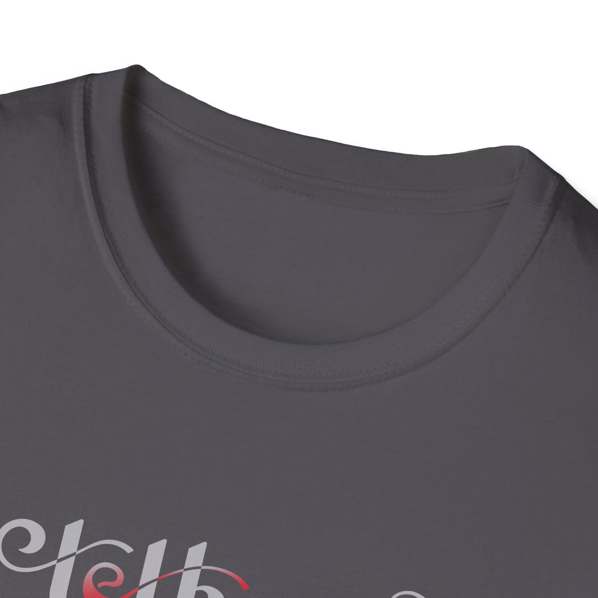 Tethered "White" Logo Unisex Softstyle T-Shirt