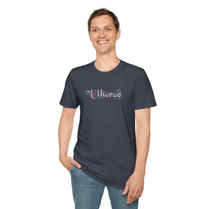 Tethered "White" Logo Unisex Softstyle T-Shirt