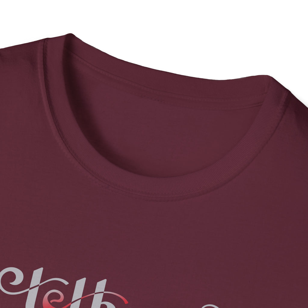 Tethered "White" Logo Unisex Softstyle T-Shirt