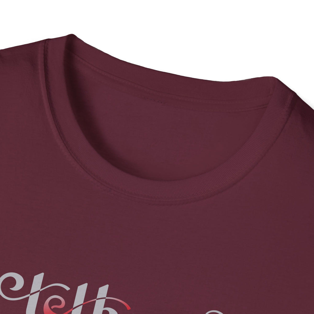 Tethered "White" Logo Unisex Softstyle T-Shirt