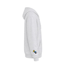 Load image into Gallery viewer, "The Lever" Zip Hoodie with Embroidered Chest &amp; Sleeve Design
