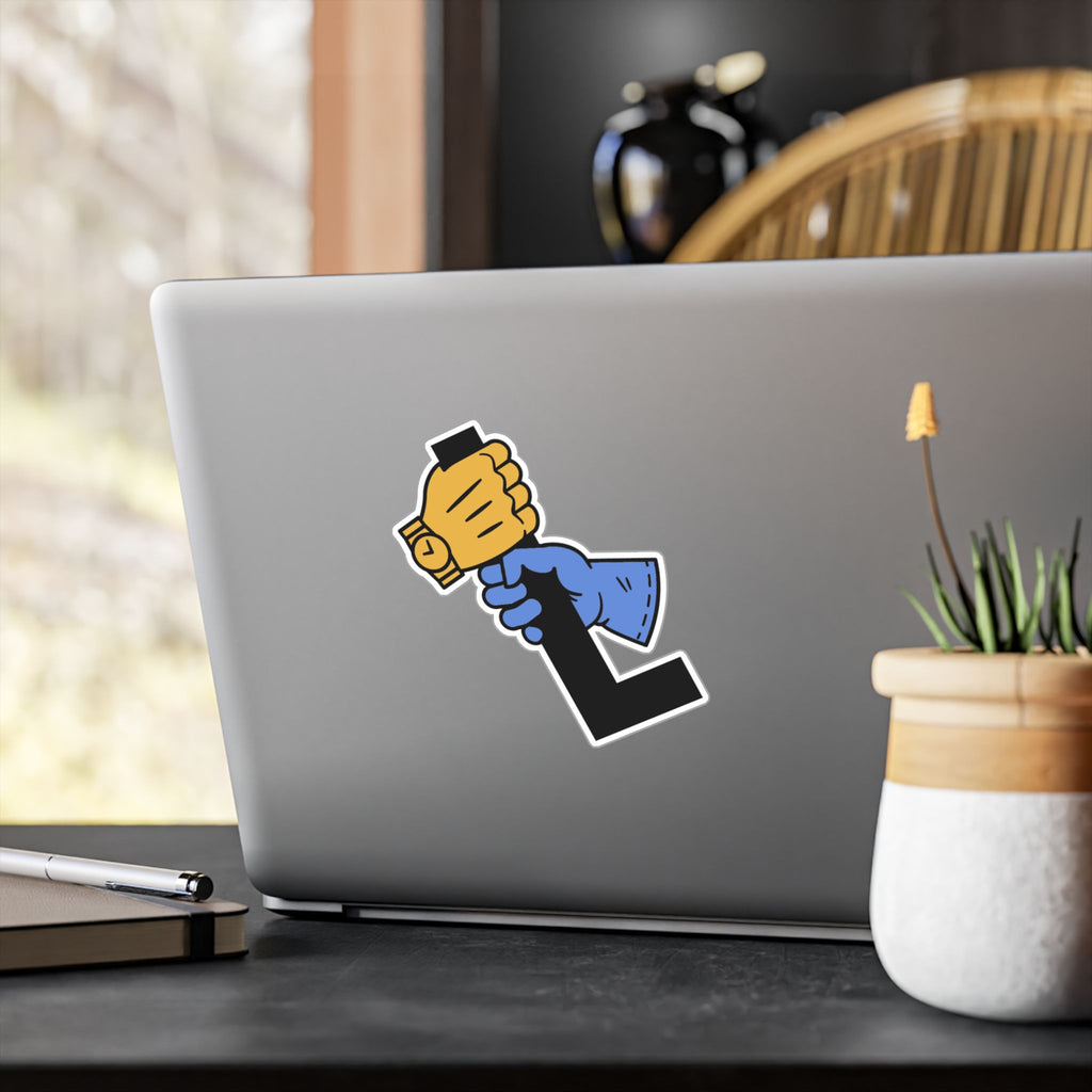The Lever "L" Logo Kiss-Cut Vinyl Decal