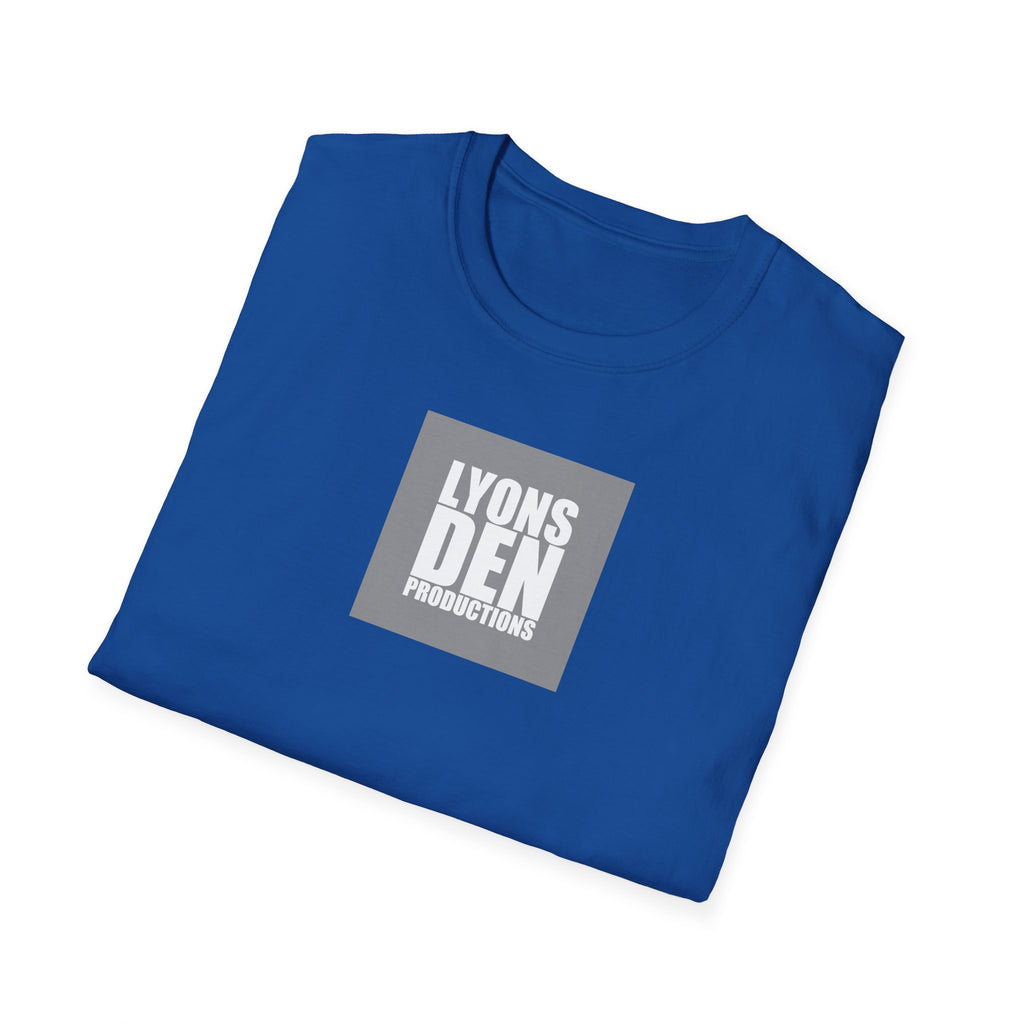 Lyons Den Productions "Gray" Logo Men's Fitted Short Sleeve Tee