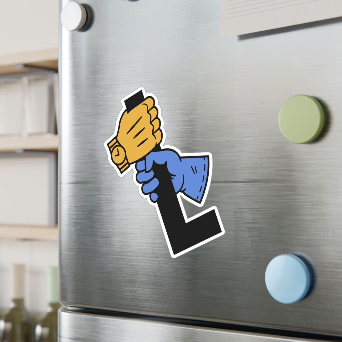 The Lever "L" Logo Kiss-Cut Vinyl Decal
