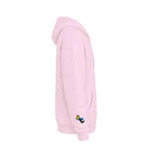 Load image into Gallery viewer, "The Lever" Zip Hoodie with Embroidered Chest &amp; Sleeve Design
