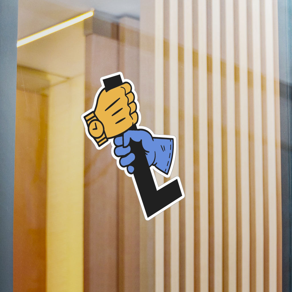 The Lever "L" Logo Kiss-Cut Vinyl Decal