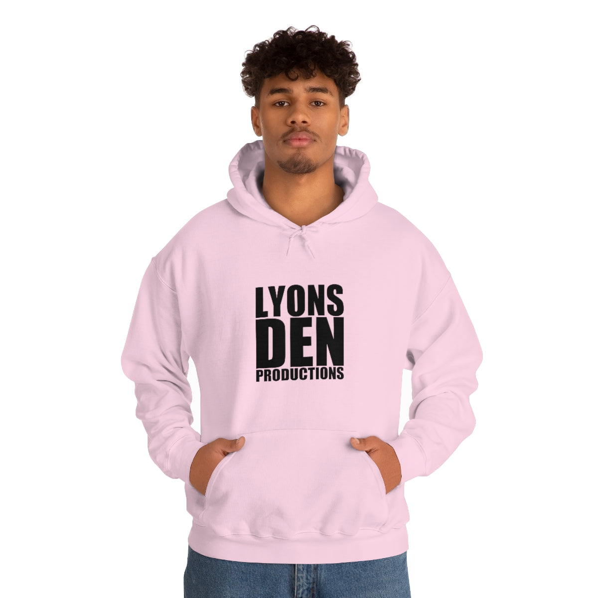 Lyons Den Productions Black Logo Unisex Heavy Blend™ Hooded Sweatshirt