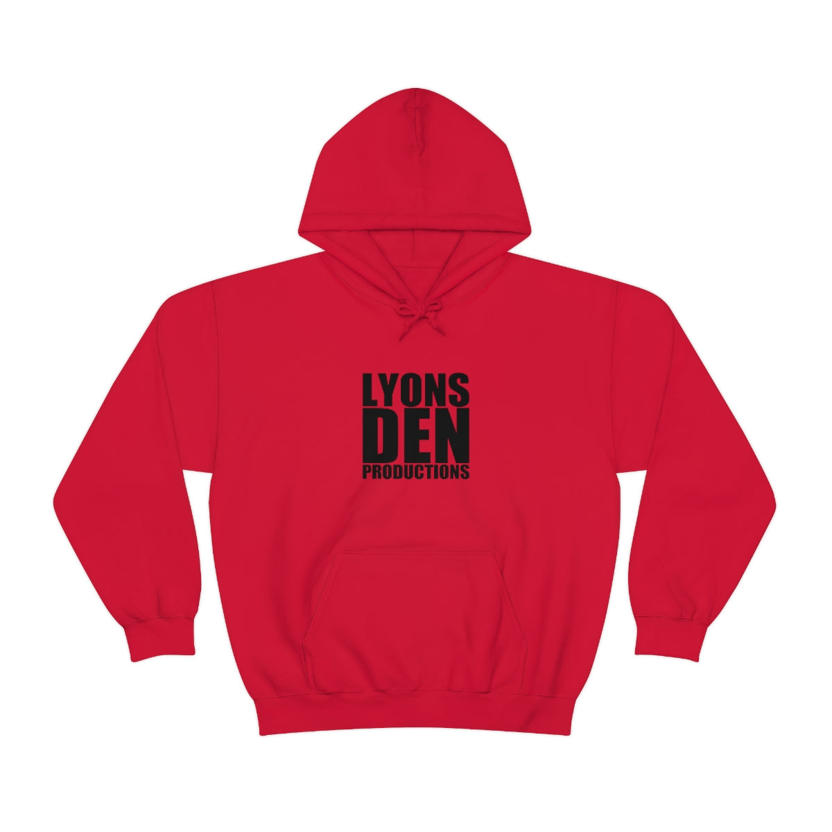 Lyons Den Productions Black Logo Unisex Heavy Blend™ Hooded Sweatshirt