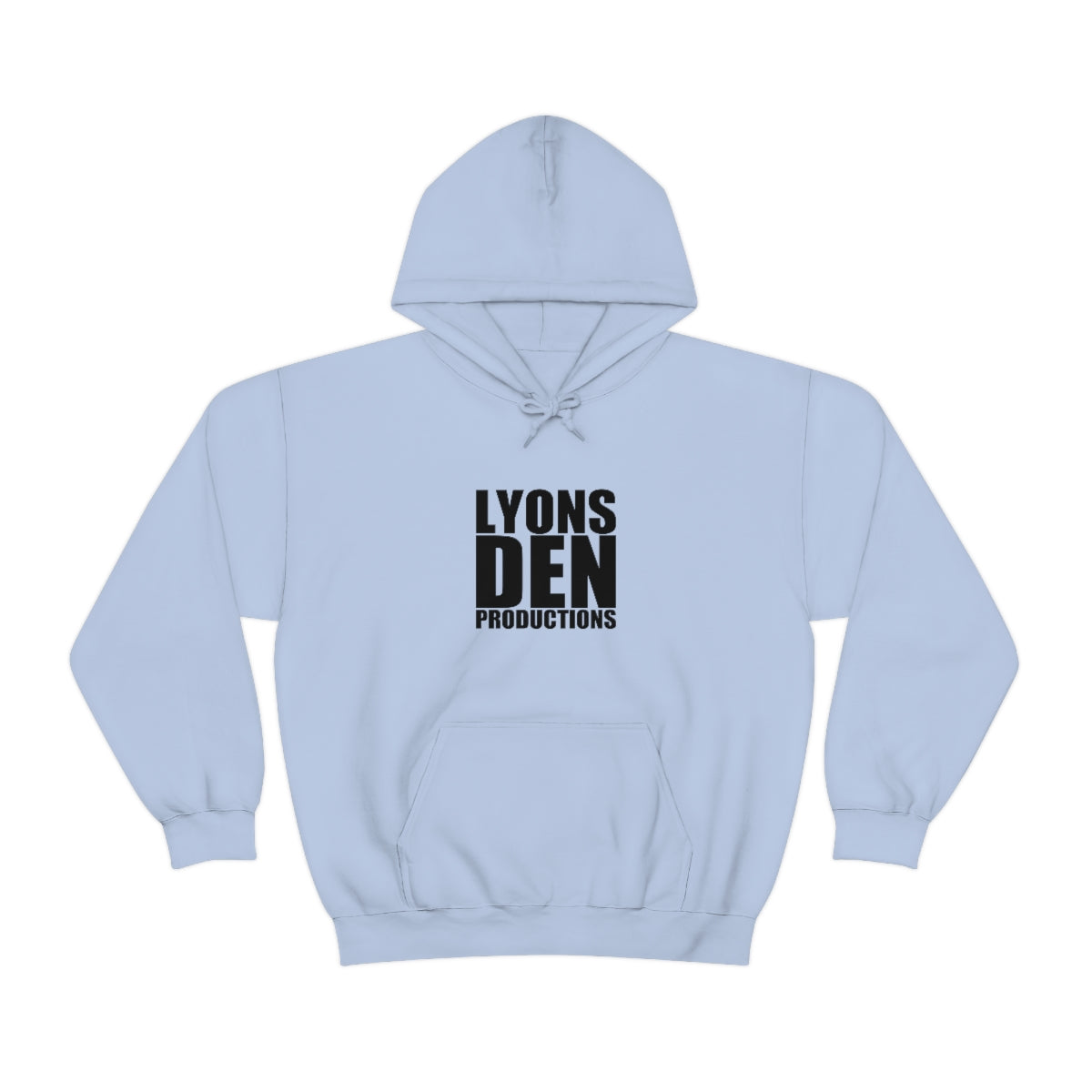 Lyons Den Productions Black Logo Unisex Heavy Blend™ Hooded Sweatshirt
