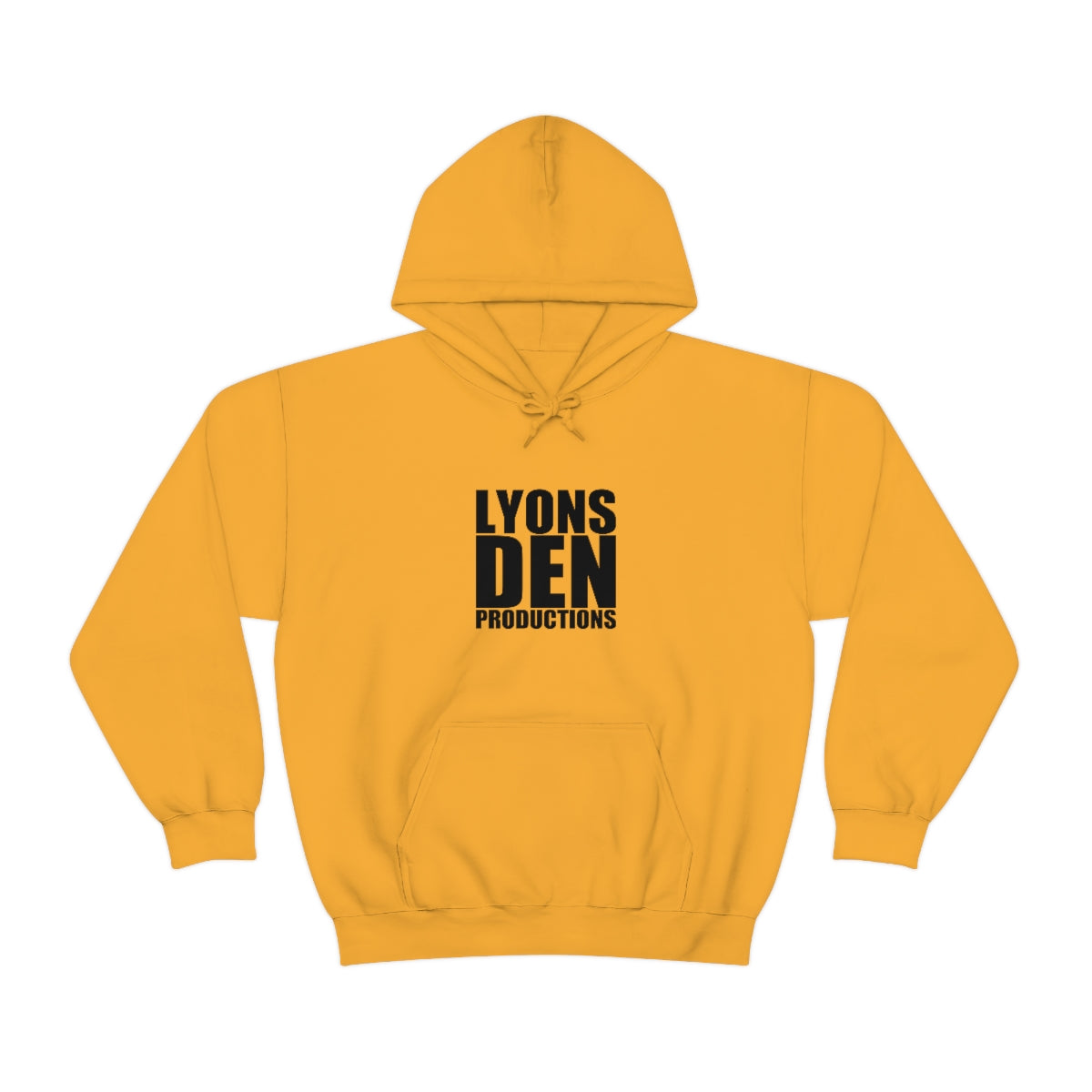 Lyons Den Productions Black Logo Unisex Heavy Blend™ Hooded Sweatshirt