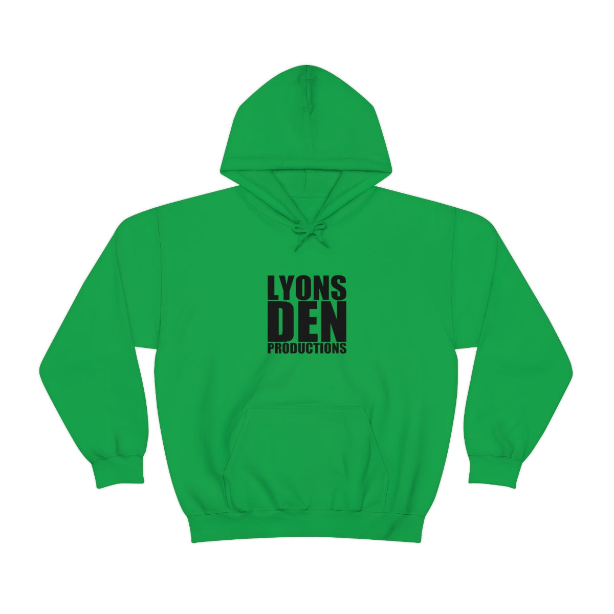 Lyons Den Productions Black Logo Unisex Heavy Blend™ Hooded Sweatshirt