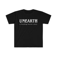 Load image into Gallery viewer, Unearth White Logo Men&#39;s Fitted Short Sleeve Tee
