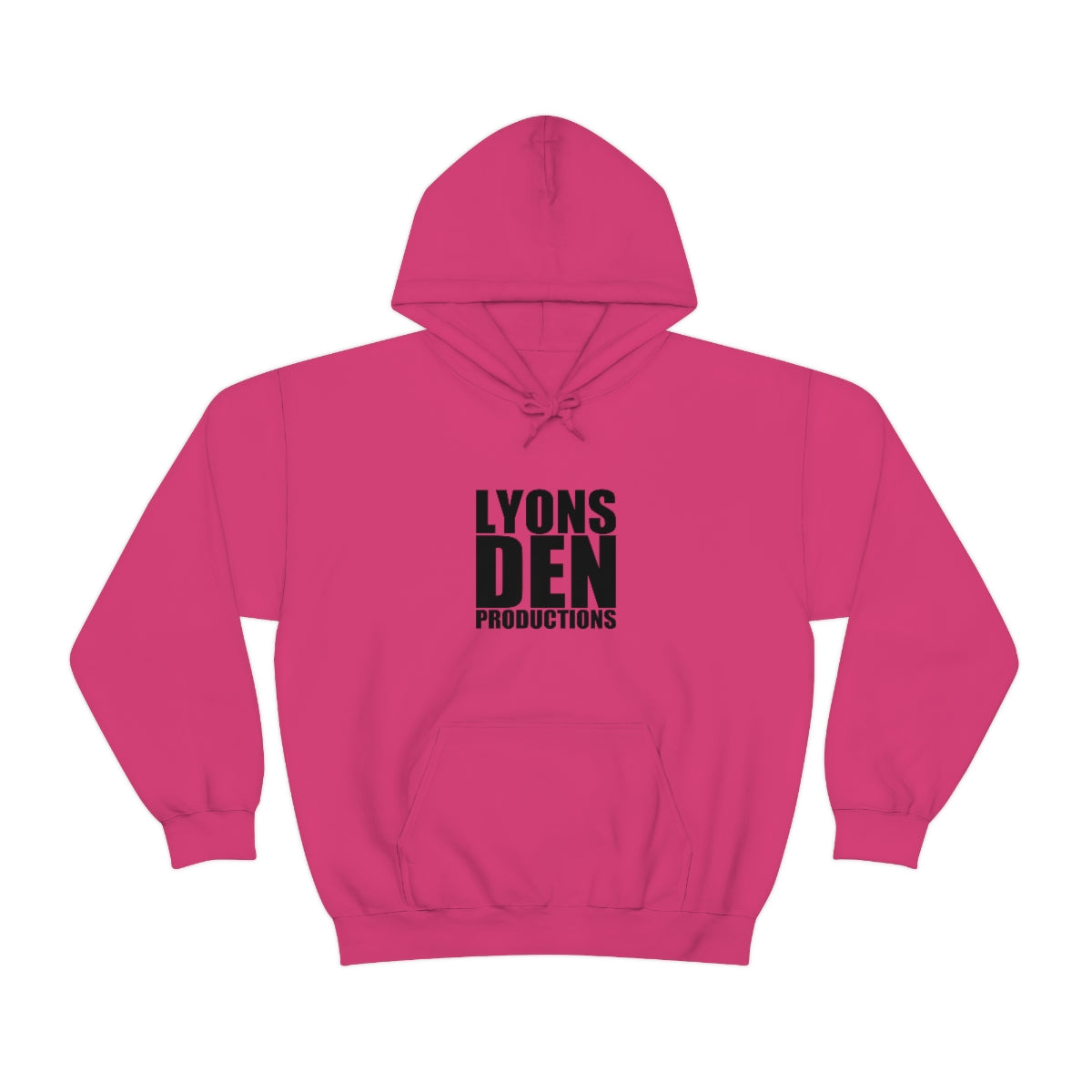 Lyons Den Productions Black Logo Unisex Heavy Blend™ Hooded Sweatshirt
