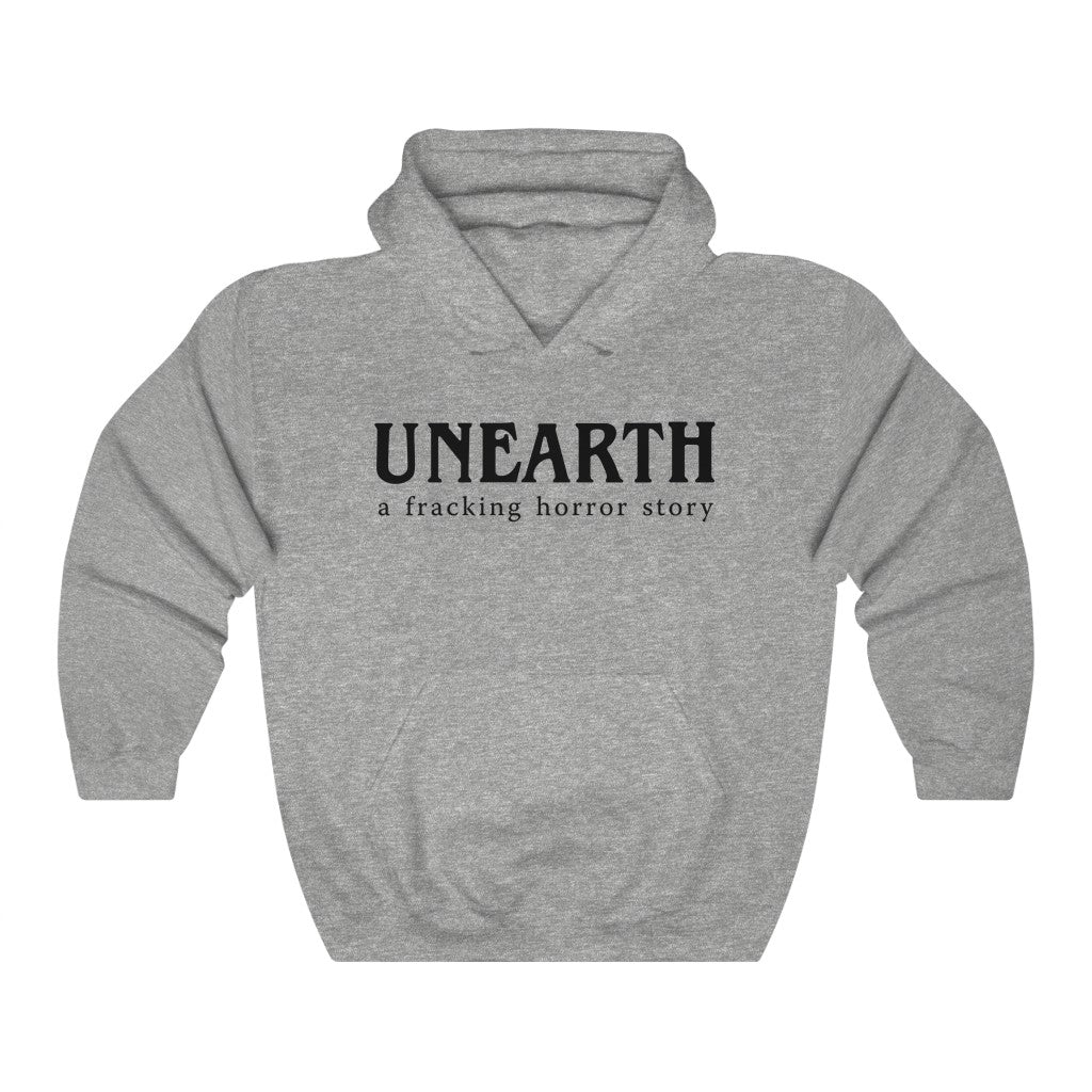 Unearth Black Logo Unisex Heavy Blend™ Hooded Sweatshirt