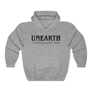 Unearth Black Logo Unisex Heavy Blend™ Hooded Sweatshirt