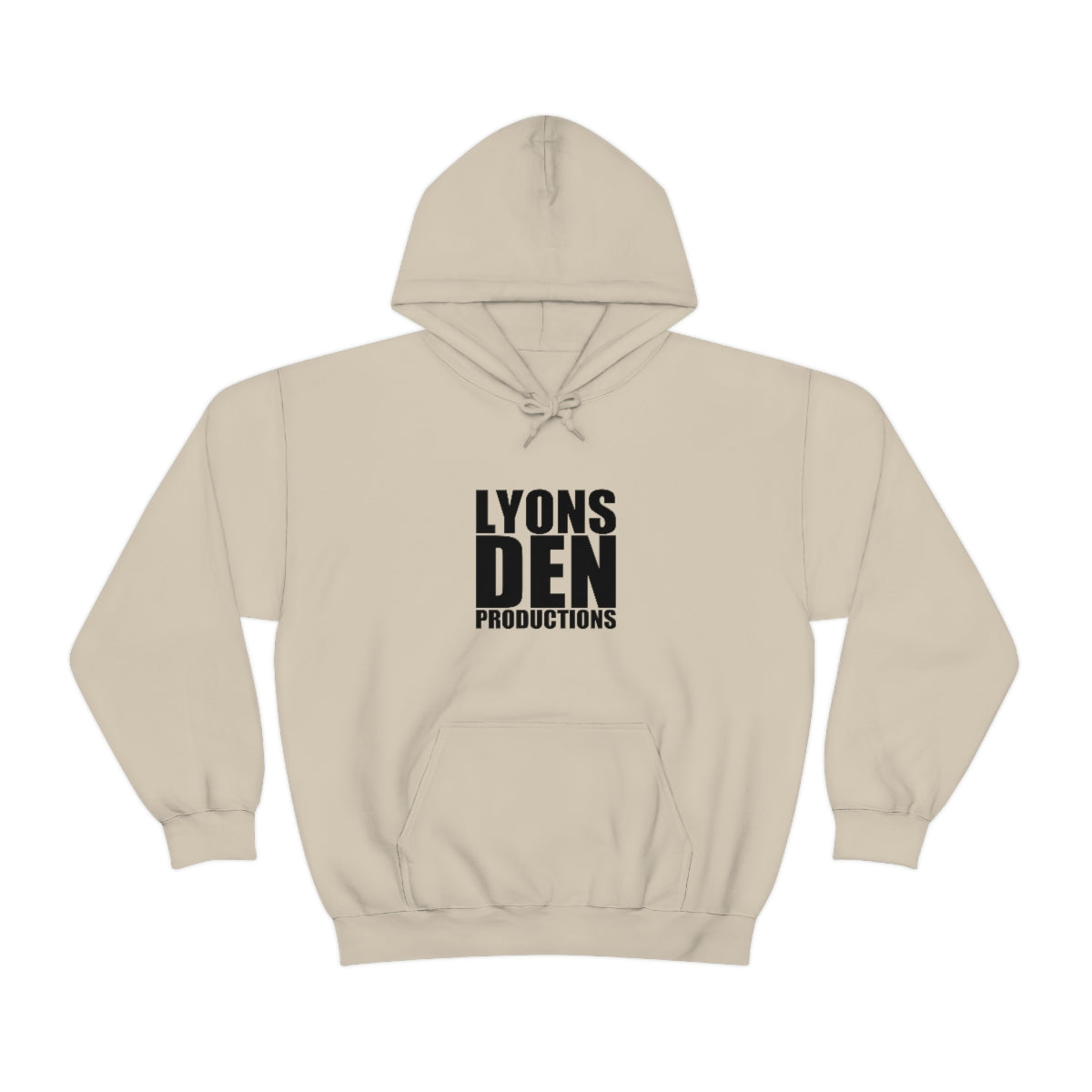 Lyons Den Productions Black Logo Unisex Heavy Blend™ Hooded Sweatshirt
