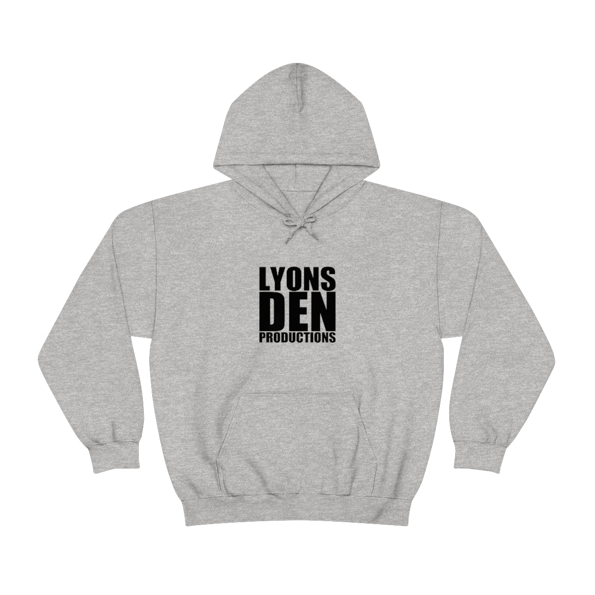 Lyons Den Productions Black Logo Unisex Heavy Blend™ Hooded Sweatshirt
