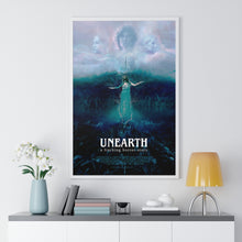 Load image into Gallery viewer, Unearth Premium Black or White Framed Official Movie Poster with Matte finish
