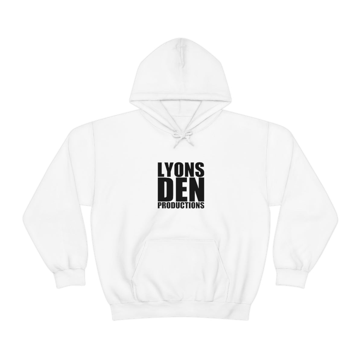 Lyons Den Productions Black Logo Unisex Heavy Blend™ Hooded Sweatshirt