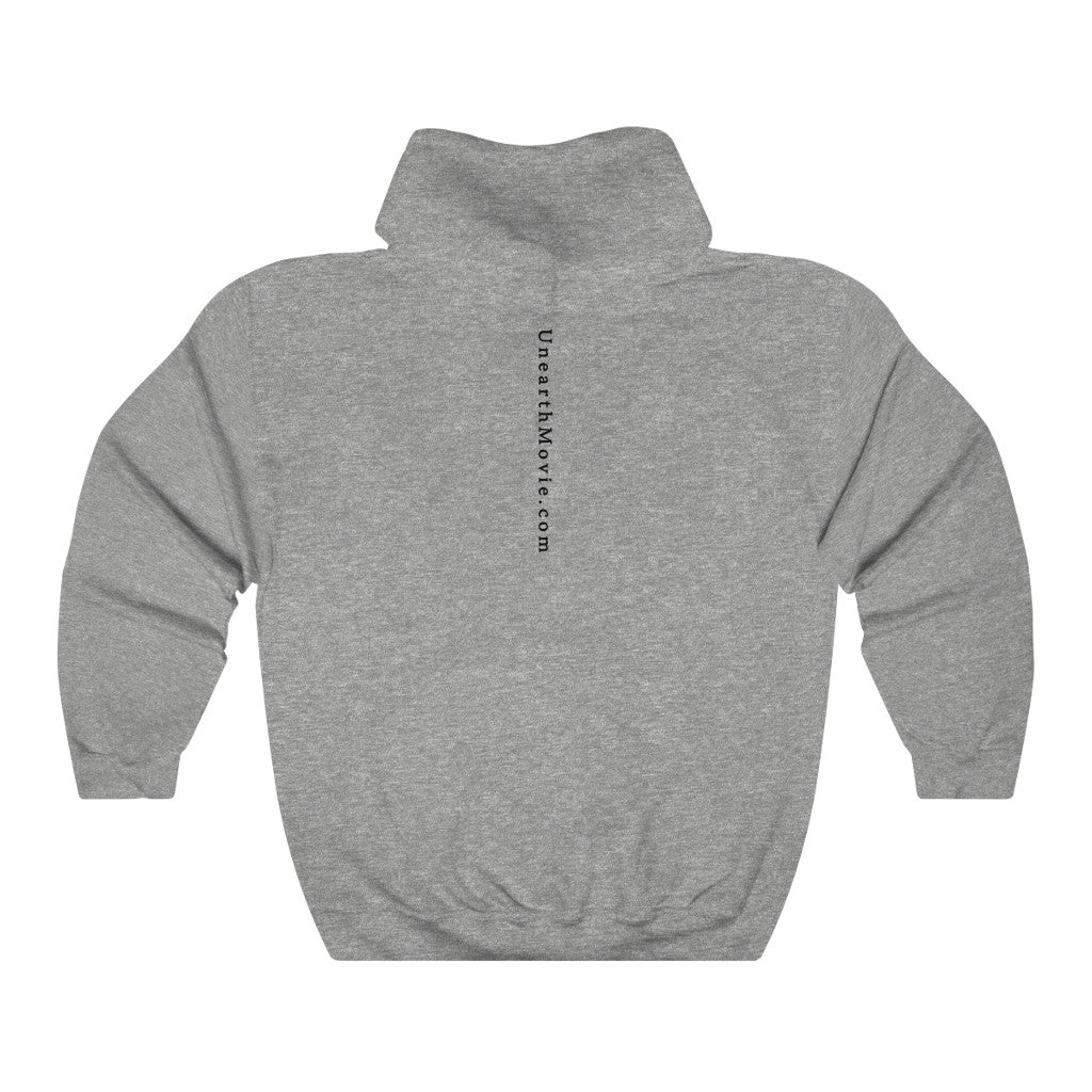 Unearth Black Logo Unisex Heavy Blend™ Hooded Sweatshirt