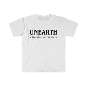 Unearth Black Logo Men's Fitted Short Sleeve Tee