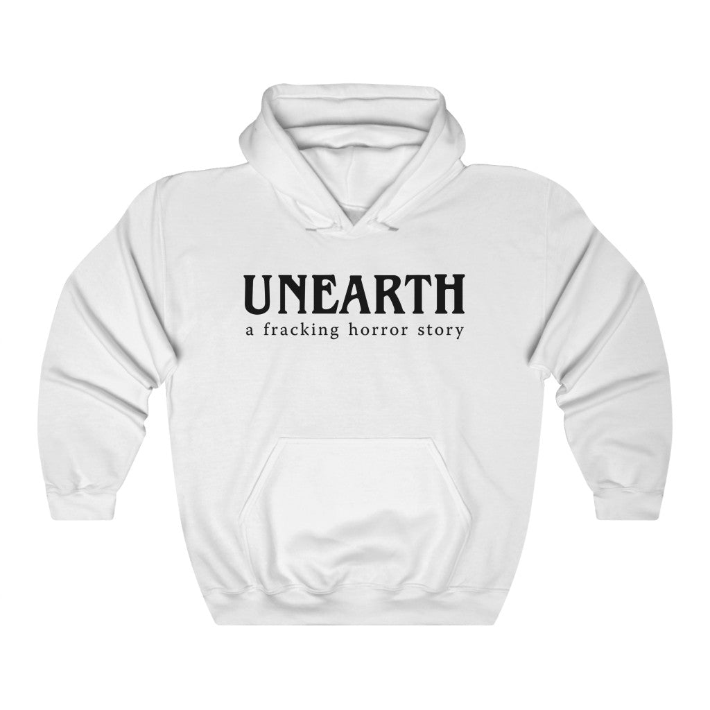 Unearth Black Logo Unisex Heavy Blend™ Hooded Sweatshirt