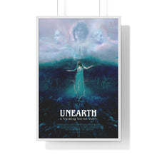Load image into Gallery viewer, Unearth Premium Black or White Framed Official Movie Poster with Matte finish
